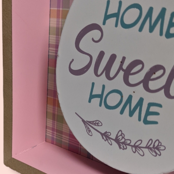 Signature Select Seasons Home Sweet Home Shadowbox Wooden Decoration - Picture 7 of 11